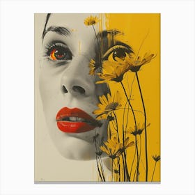 'Daisies' 1 Canvas Print