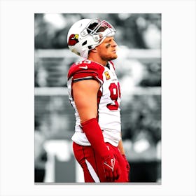 Jj Watt Arizona Canvas Print