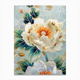 Chinese Peony 17 Canvas Print