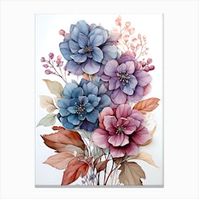 Celestial Blooms Canvas Print