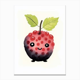 Friendly Kids Raspberry Canvas Print
