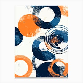 Abstract Circles Canvas Print