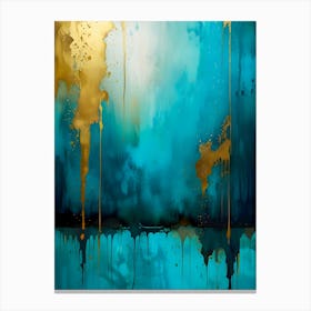 Dripping Luxury Canvas Print