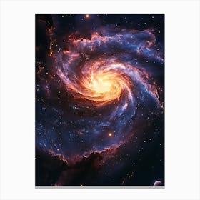 Galaxy In Space 1 Canvas Print