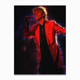 Spirit Of David Bowie 1 Canvas Print