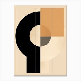 Bauhaus Kaleidoscope: Geometric Patterns Canvas Print