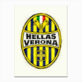 Hellas Verona football club Canvas Print