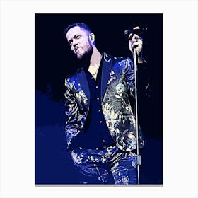 Dan Reynolds Imagine Dragons 2 Canvas Print