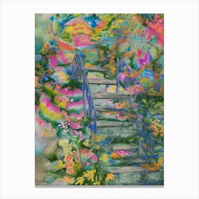 Stairway To The Garden Canvas Print