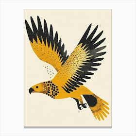 Yellow Eagle 2 Canvas Print