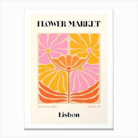 Lisbon Flower Canvas Print