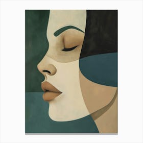 2024 May Poster Minimalist Portrait 3 Canvas Print