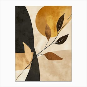 Abstract Leaves Canvas Print 10 Canvas Print