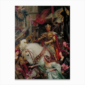 King And Queen Canvas Print