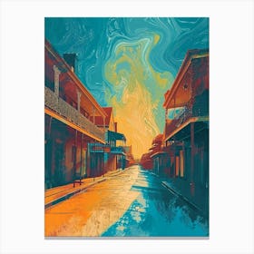French Quarter Painting 1 Canvas Print