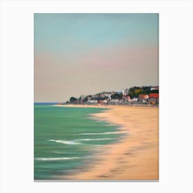 Southend On Sea Beach 2 Essex Monet Style Canvas Print