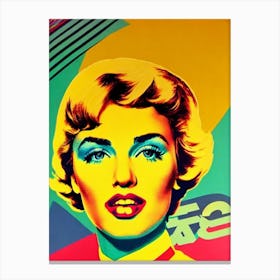 Ajaxx Colourful Pop Art Canvas Print
