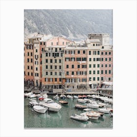 Fishing Village In Italy Canvas Print