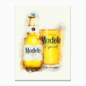 Modelo Especial Canvas Print