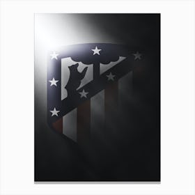 Atletico Madrid Spain Football Poster Canvas Print