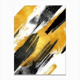 Abstract Brush Strokes 29 Canvas Print