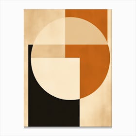 Bauhaus Rhythms; Symphonic Shapes Canvas Print