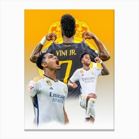 Real Madrid Cf Canvas Print