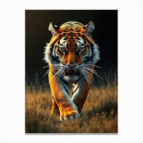 Wild Animal Creative Portrait 25 Canvas Print