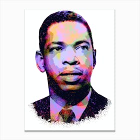 Elmore James Splash Colorful Art Canvas Print