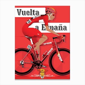 La Vuelta Grand Cycling Tour Canvas Print