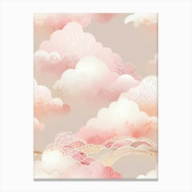 Pink Clouds 3 Canvas Print