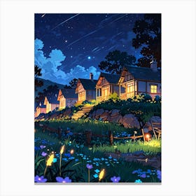 Night Scene 1 Canvas Print