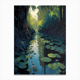 Lily Pond Canvas Print