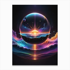 Psychedelic Painting 5 Canvas Print