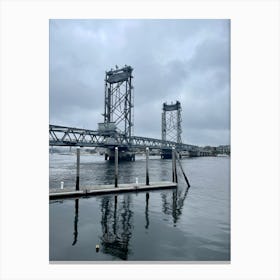 Bridge Over The Bay Canvas Print