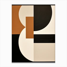 Bauhaus Overture; Geometric Symphony Canvas Print