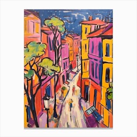 Parma Italy 2 Fauvist Painting Canvas Print