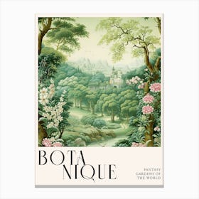 Botanique Fantasy Gardens Of The World 31 Canvas Print
