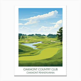 Oakmont Country Club   Oakmont Pennsylvania 2 Canvas Print