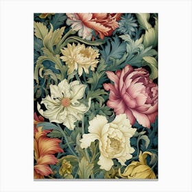 Floral Wallpaper 387 Canvas Print