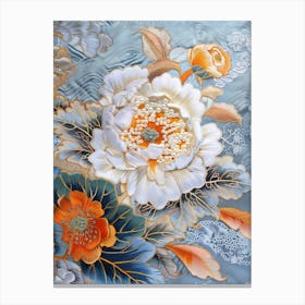 Chinese Floral Painting 11 Canvas Print