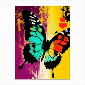 Butterfly Love Canvas Print