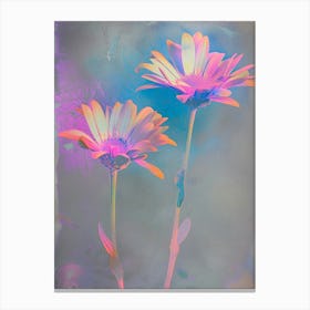 Iridescent Flower Asters 1 Canvas Print