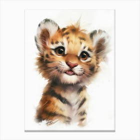 Tiger Cub Canvas Print