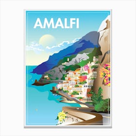 Amalfi Coast Italy 1 Canvas Print