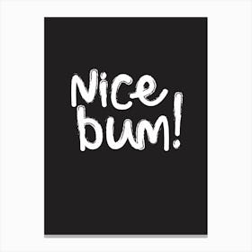 Fy Nice Bum File Canvas Print