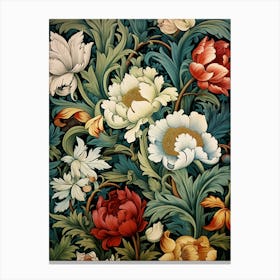 Floral Wallpaper 289 Canvas Print