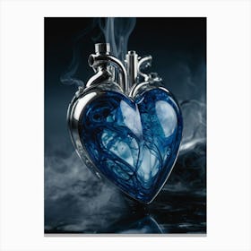 Heart Of Smoke Canvas Print