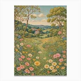 Meadow Warmth Canvas Print