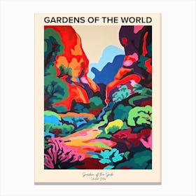 Garden Of The Gods Usa Gardens Of The World Poster Canvas Print